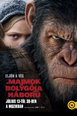A majmok bolygója: Háború (2017) online film