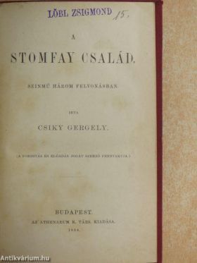 A Stomfay család (1972) online film