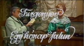 Egy hónap falun (1980) online film