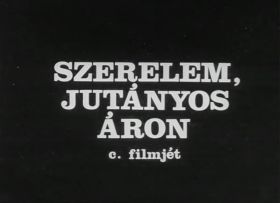 Szerelem jutányos áron (1973) online film